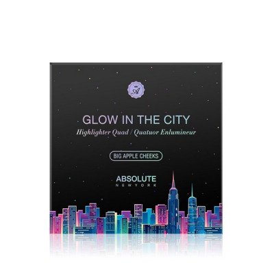 Absolute New York Glow in the city Highlighter Quad