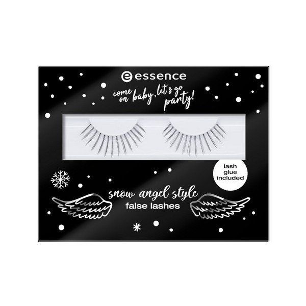 ESSENCE COME ON BABY LET'S GO PARTY SNOW ANGEL STYLE FALSE LASHES