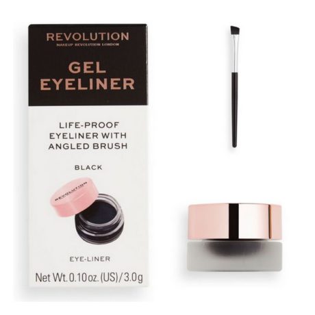 Makeup Revolution – Gel Eyeliner Pot With Brush