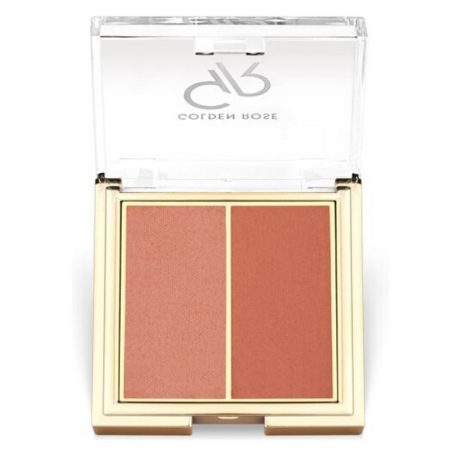 Golden Rose Iconic Blush Duo 02 Peachy Coral
